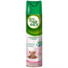 BOM AR AIR WICK CHEIRINHO DE TALCO 360ML