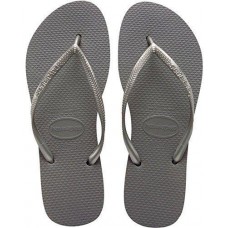 CHINELO CINZA ACO SLIM 37