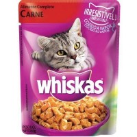 WHISKAS SACHE CARNE 85G