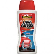 LAVA AUTOS C/CERA PROAUTO 500ML