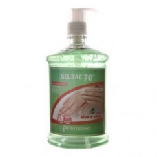 GEL BAC ANTI-SEPTICO PREMISSE C/ALOE VERA 1LITRO